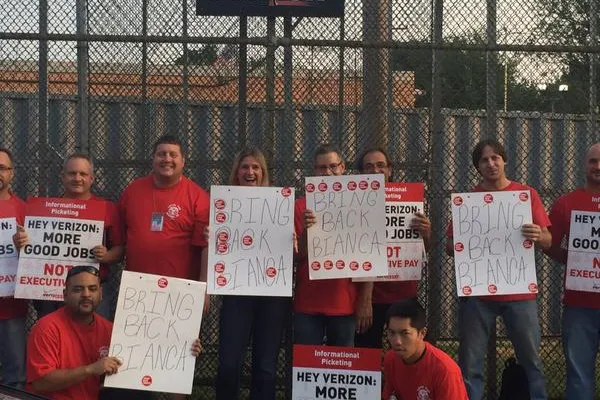 Maspeth W.C. Informational Picket 2015