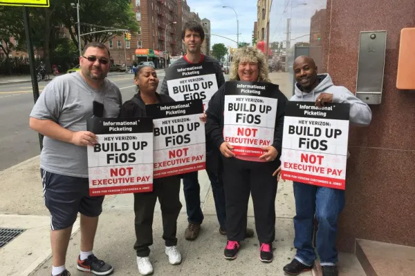 Newtown W.C. Informational Picket 2015